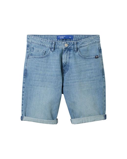 Tom Tailor Jeansshorts Kurze Hose (1-tlg) in Blue für Herren
