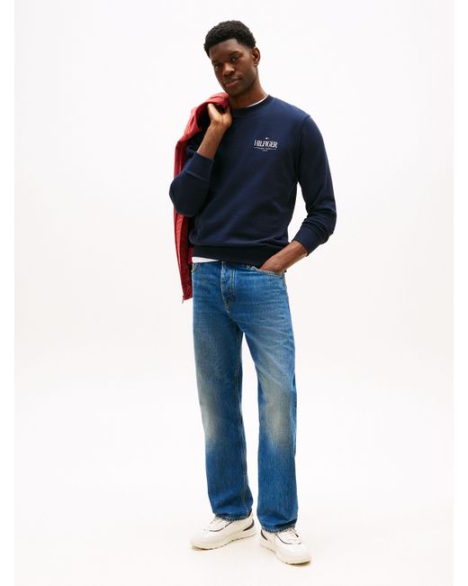 Tommy Hilfiger Tommy Sweatshirt HILFIGER STACKED SWEATSHIRTS in Blue für Herren