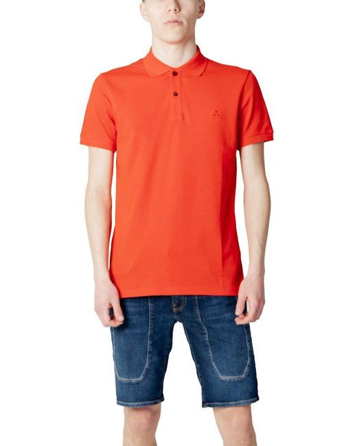 Peuterey Poloshirt in Orange für Herren