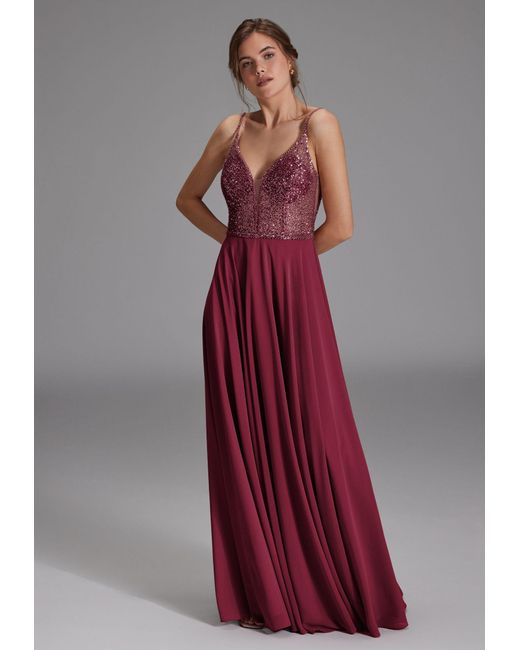hey kyla Purple Abendkleid