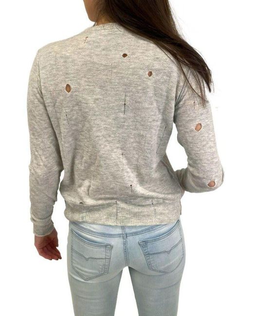 DIESEL Gray Strickpullover "M-Indi