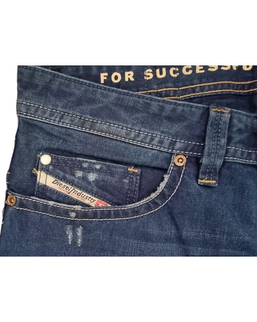 DIESEL Slim-fit-Jeans Thavar 0801C in Blue für Herren