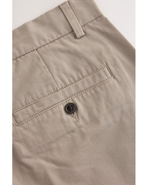 Next Shorts Slim Fit Stretch-Chinoshorts, 2er-Pack (2-tlg) in Black für Herren