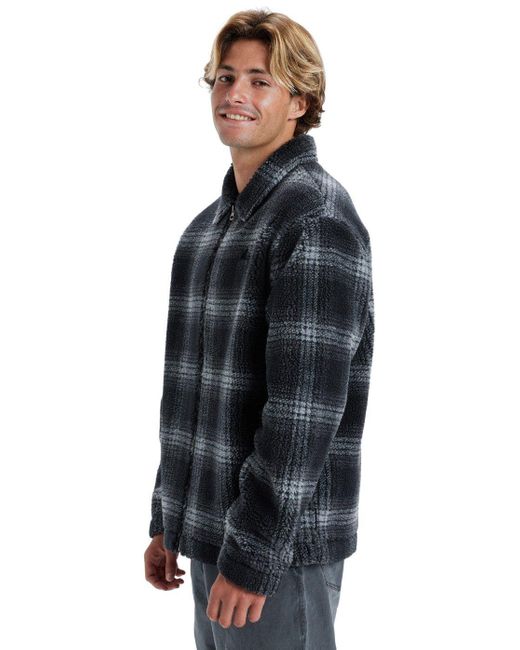 Quiksilver Fleecepullover Deck in Blue für Herren