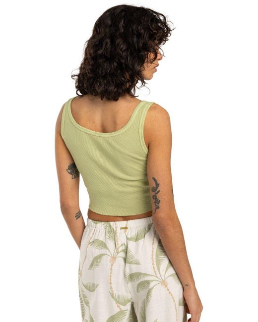 Billabong Green Tanktop Nice Feelings