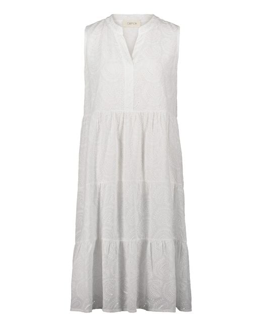 Cartoon White Strickkleid Spitzenkleid