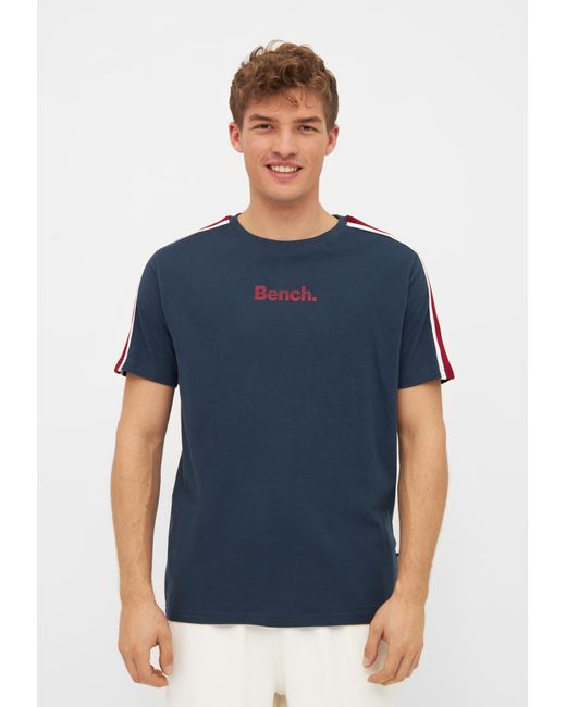 Bench T-Shirt SANJA in Blue für Herren