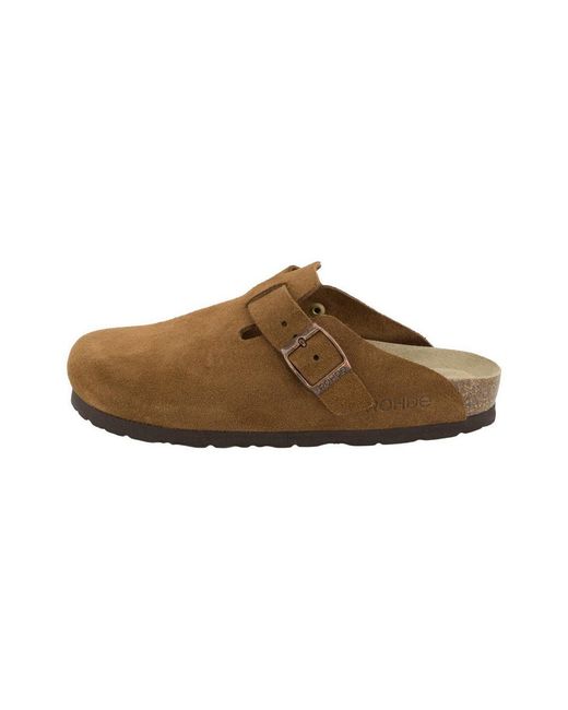 Rohde Brown Alba Clog Clogs