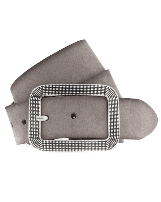 Vanzetti Gray Ledergürtel Classics