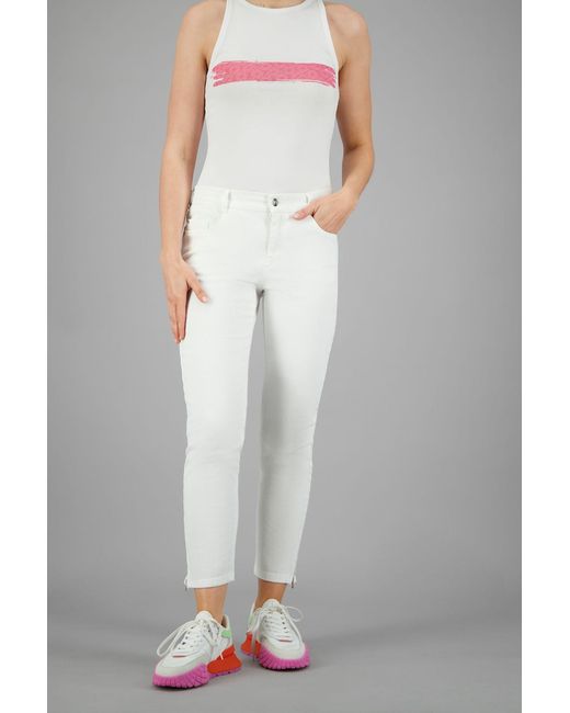 Atelier Gardeur White 5-Pocket-Jeans 670721