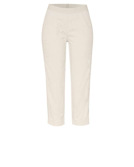 Relaxed by TONI White 5-Pocket-Hose Sue Jogpants 3/4