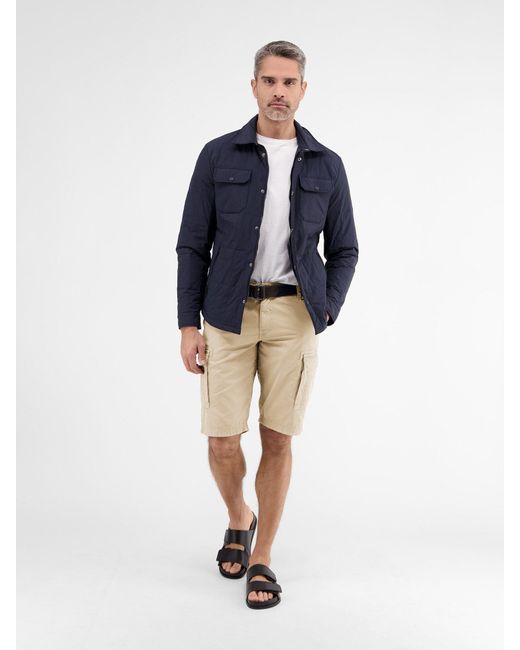 Lerros Bermudas Cargobermuda inklusive Gürtel (Set) in Natural für Herren