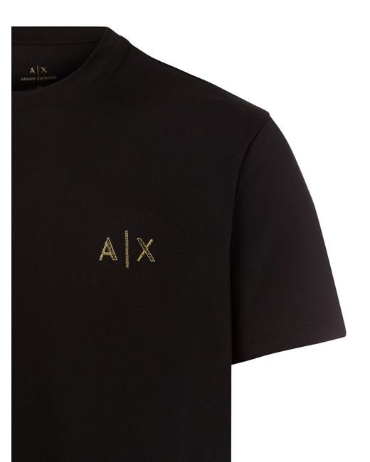 ARMANI EXCHANGE T-Shirt in Black für Herren