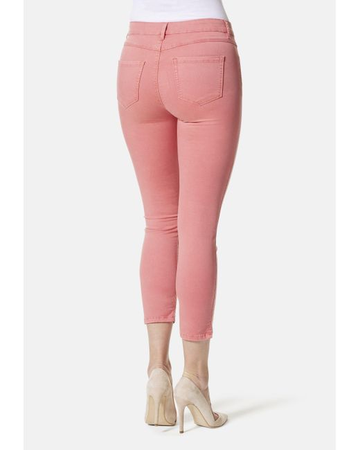 STOOKER WOMEN Pink 5-Pocket-Jeans Florenz Colour Slim Fit