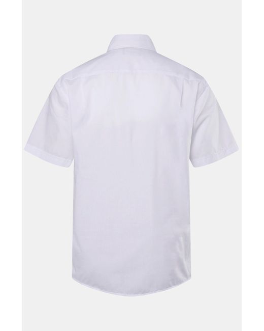 Boston Park Kurzarmhemd Businesshemd Halbarm EasyCare bis 8 XL in White für Herren