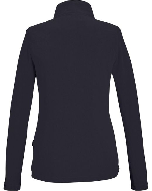 Killtec Blue Fleeceshirt KSW 101 WMN FLC SHRT schwarz blau