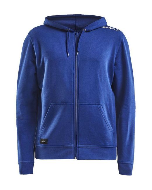 C.r.a.f.t Sweatshirt Community Full Zip Hoodie in Blue für Herren