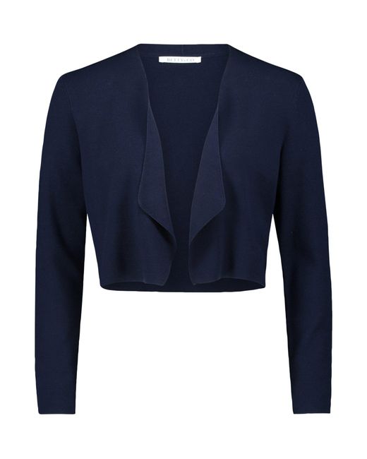 BETTY&CO Blue Strickjacke Feinstrickjacke