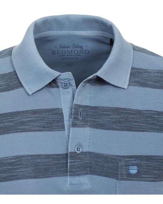 Redmond Poloshirt in Blue für Herren