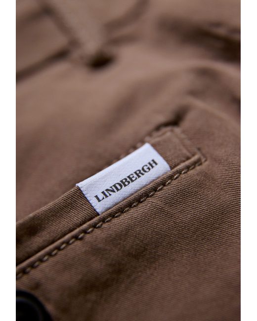 Lindbergh Chinoshorts Chino-Shorts in Brown für Herren