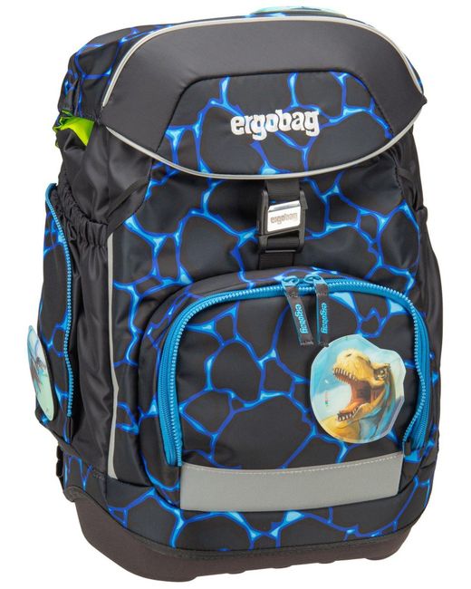 ergobag Blue Schulranzen pack Set COLOR FLASH