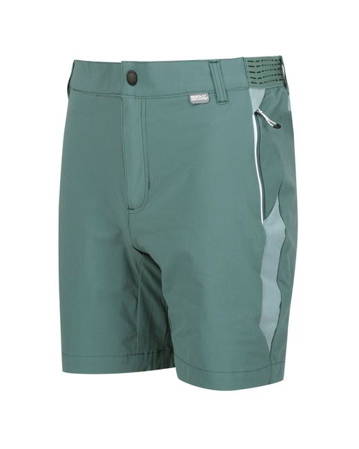 Regatta Mountain Shorts II Wanderhose (0-tlg) in Green für Herren