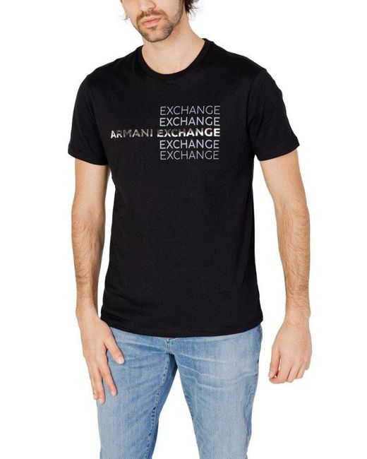 Armani Exchange T-Shirt in Black für Herren