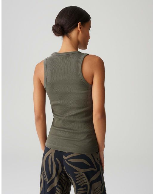 Opus Gray Tanktop ILESSO Slim aus BCI Cotton Mix