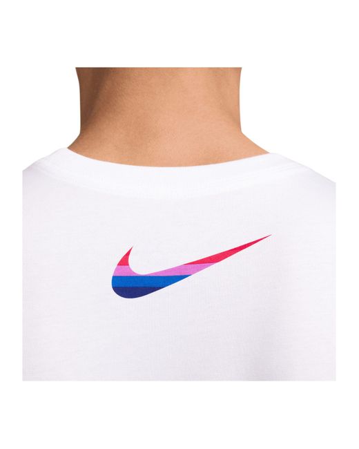Nike England Crest T-Shirt EM 2024 default in White für Herren