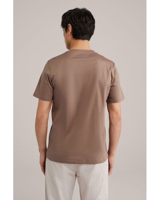 Van Gils T-Shirt in Brown für Herren