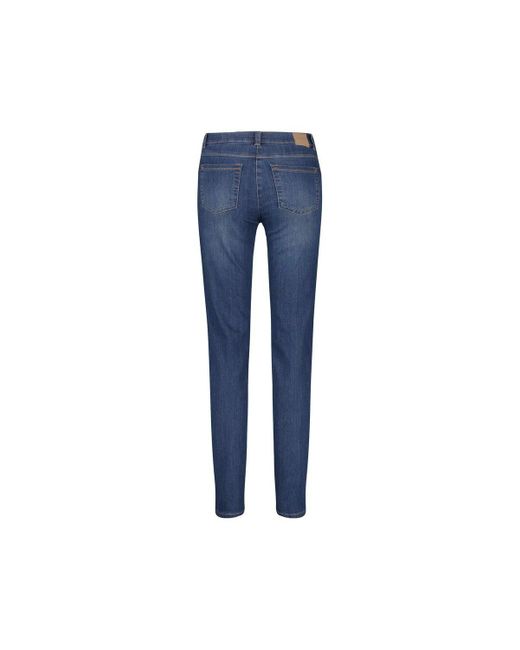 Gerry Weber Blue Straight-Jeans dunkel-blau regular (1-tlg)