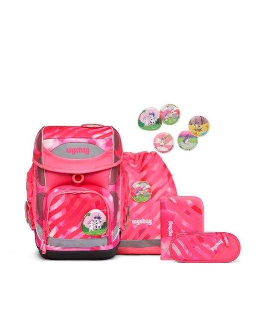 ergobag Pink Schulranzen Cubo