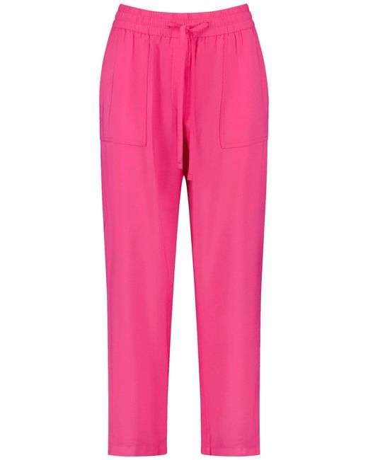 Gerry Weber Pink 7/8-Hose Schlupfhose KIARA RELAXED FIT
