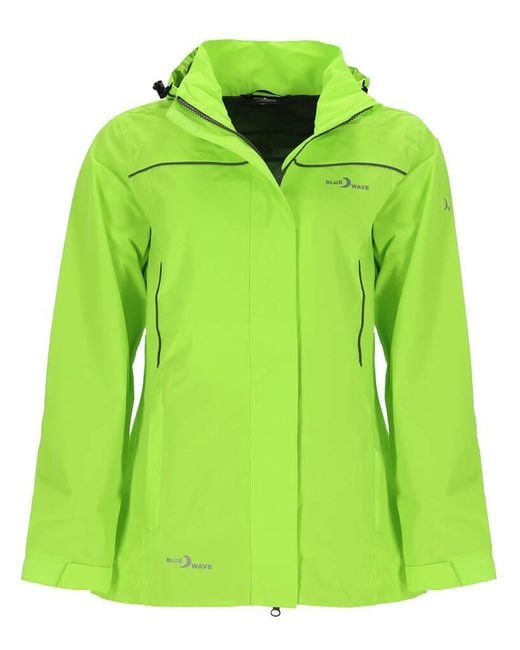 Blue Wave Green Funktionsjacke Regenjacke Klea