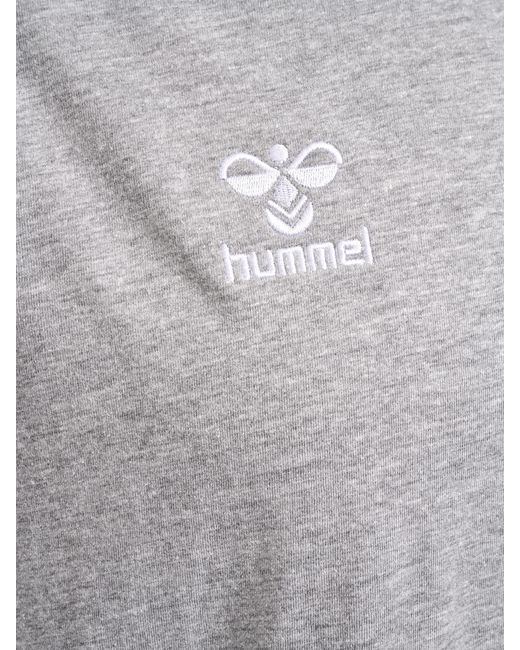 Hummel HmlGO 2.0 T-SHIRT /S GREY MELANGE in White für Herren