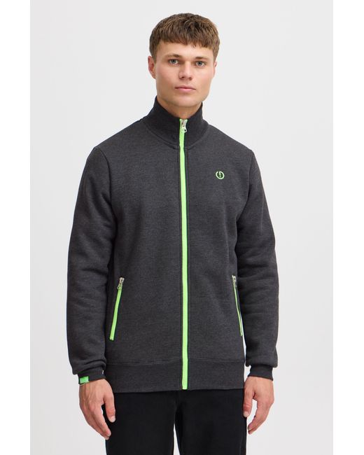 Solid Sweatjacke SDBennTrack Sweatshirtjacke mit Stehkragen in Gray für Herren