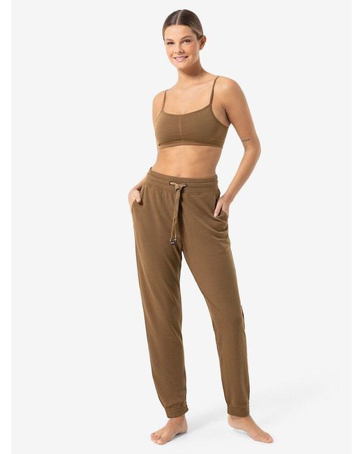 Super.natural Natural Funktionshose Hose W SOLUTION SWEATPANT funktioneller Merino-Materialmix