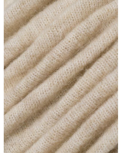 Moss Copenhagen White Strickpullover