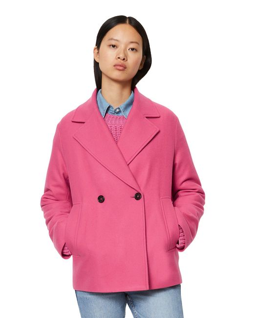 Marc O' Polo Pink Marc OPolo Outdoorjacke "aus italienischem Wolle-Mix"