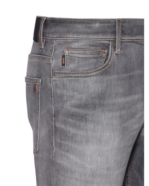 Boss 5-Pocket-Jeans DELAWARE BO (1-tlg) in Gray für Herren