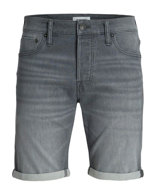 Jack & Jones & Jeans-Shorts JjiRick Bermuda kurze Hose in Gray für Herren