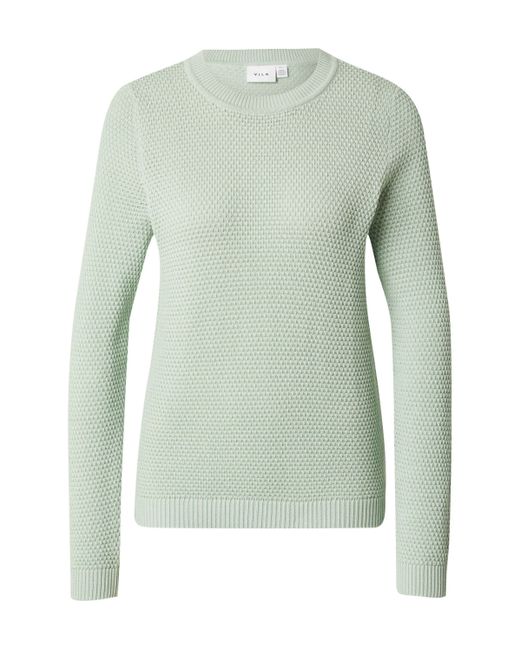 Vila Green Rundhalspullover VIDalo (1-tlg) Plain/ohne Details