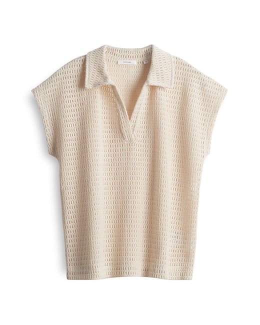 Opus White Kurzarmshirt