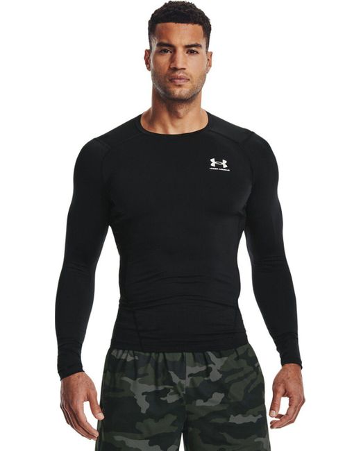 Under Armour Under ® T-Shirt UA HG ARMOUR COMP LS BLACK für Herren