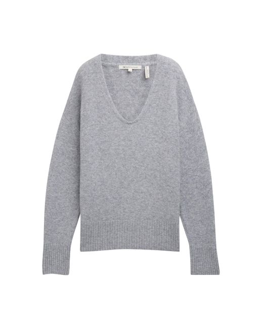 Tom Tailor Gray Strickpullover