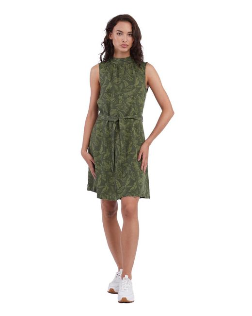 Ragwear Green Sommerkleid W Angyc Print Org Kleid
