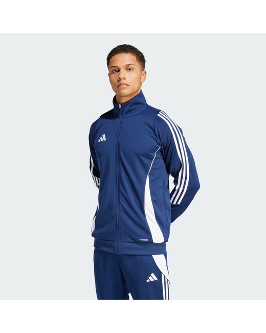 Adidas Originals Funktionsjacke TIRO 24 TRAININGSJACKE in Blue für Herren