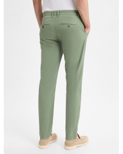 Nils Sundström Chinos Matt in Green für Herren