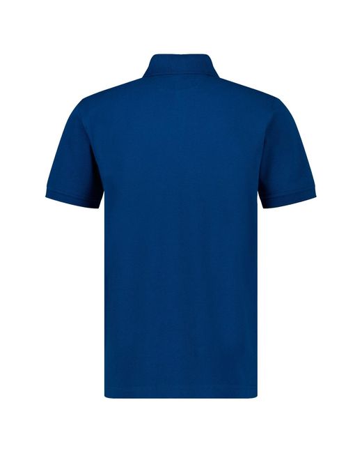 Lerros Basic Poloshirt in Blue für Herren