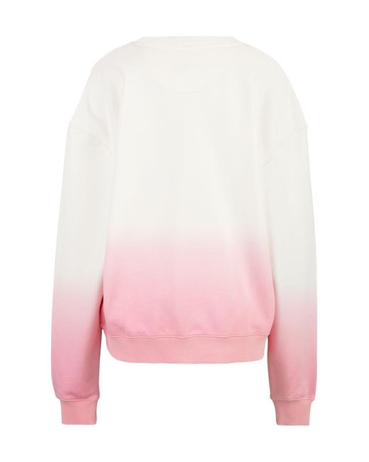 19V69 Italia by Versace Pink Sweatshirt SINJA DIP mit Print-Design, tierisches Motiv